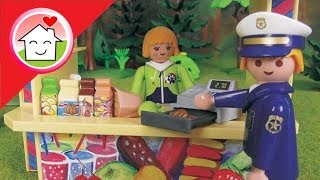 Playmobil Polizei Film deutsch Kommissar Overbeck Katze in Gefahr von Familie Hauser [upl. by Nomzed514]