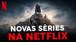 AS MELHORES SÉRIES NOVAS NA NETFLIX PARA ASSISTIR AGORA [upl. by Alikee]