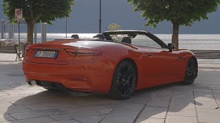 Maserati GranCabrio 2024 in beautiful Orange colour [upl. by Nednarb]