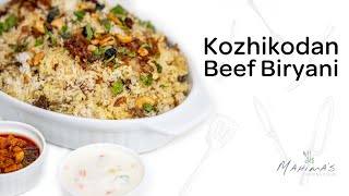 Kozhikodan Beef Biriyani  കോഴിക്കോടൻ ബീഫ് ബിരിയാണി [upl. by Moriah]