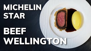 Fine dining BEEF WELLINGTON recipe  Michelin star POMME PURÉE [upl. by Savihc]