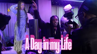 DAY IN MY LIFE Capella Grey Listening Party  VIBE RESPONSIBLY VOL1 VLOG [upl. by Seaden]