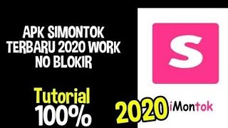 LINK DI DESKRIPSI CARA MUDAH DOWNLOAD APK SIMONTOK TERBARU 2020 [upl. by Allsopp]