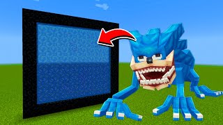 How to Make A Portal To The Shin Sonic Phase 3 Dimension in Minecraft [upl. by Yrret336]