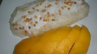 How to make Thai Mango Sticky Rice [upl. by Haras]