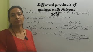 Chemical test to differentiate 1•2•amp3• amines by Nitrous acid [upl. by Ohara]