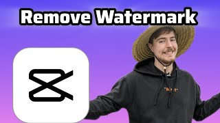 How To Remove CapCut Watermark from Video For FREE [upl. by Nevram]