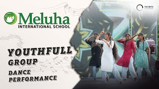 YOUTHFULL DANCE GROUP  MELUHA INTERNATIONAL SCHOOL  FRESHERS DAY  THEBOYS STUDIOS [upl. by Gelasius]