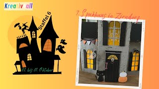 7 Spukhaus in Zirndorf  Stampin´Up  HalloweenReihe 6 [upl. by Rania]