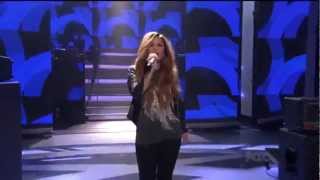 Demi Lovato  Give Your Heart A Break Live on American Idol [upl. by Armitage]