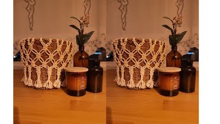 Macrame Basket amp Flower Pot [upl. by Hoashis]