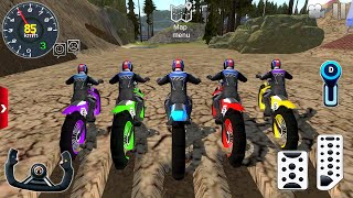 Motocross Dirt Bikes Impossbile OffRoad 1  Offroad Outlaws best motor bike Android  IOS gameplay [upl. by Jezabella256]