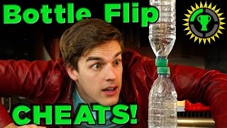 Game Theory CHEAT the Water Bottle Flip Challengewith SCIENCE [upl. by Eiramacissej]