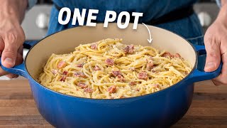 The Faster BETTER way to make Carbonara 25 Mins [upl. by Aihc434]