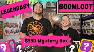 An Awesome 330 LEGENDARY BoomLoot OPENING Our LOWEST Piece Count Funko Pop GRAIL to DATE [upl. by Saba]