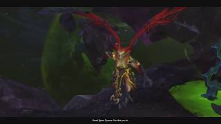 Demon Hunter Cutscene 3  BROOD QUEEN TYRANNAS REQUEST World of Warcraft [upl. by Naie]