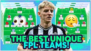 THE BEST UNIQUE FPL TEAMS  MY FAVOURITE DIFFERENT DRAFTS  Fantasy Premier League Tips 202425 [upl. by Merc]