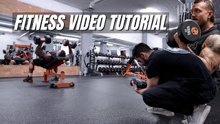 How To Shoot Cinematic Fitness Videos [upl. by Glad778]