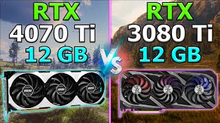 RTX 4070 Ti vs RTX 3080 Ti  Whats best GPU for 1440p Ultra [upl. by Esorlatsyrc]