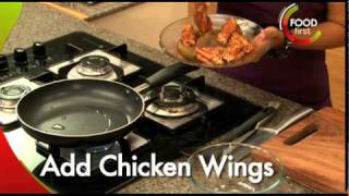 How to cook Sticky Chicken Wings  Sunita Rodrigues  Food first Channel  quick easy to cook [upl. by Falito]