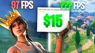 I paid a quotProfessional PC Tweakerquot to Optimize my PC for Fortnite [upl. by Adiaroz]