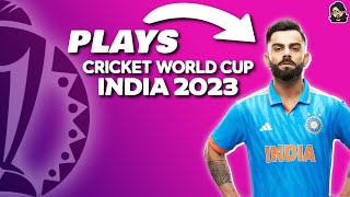 🇮🇳 Virat Kohli Plays World Cup 2023 🏆 • Cricket 22 [upl. by Rebekah]