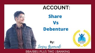 Share vs Debenture In Nepali [upl. by Kingsly]