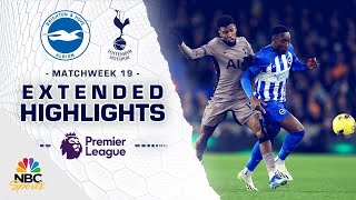 Brighton v Tottenham Hotspur  PREMIER LEAGUE HIGHLIGHTS  12282023  NBC Sports [upl. by Fornof]