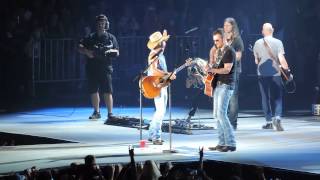 Kenny Chesney amp Eric ChurchWhen I See This BarFord FieldDetroit MIThe Big Revival Tour82215 [upl. by Attehcram966]