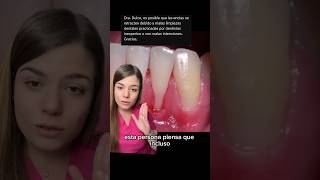 Retracción de encías por limpieza dental 🤔🦷 shortvideo shorts dentista short shortsvideo [upl. by Jenness]