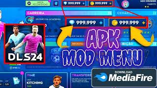 DREAM LEAGUE SOCCER 2024 MOD APK 11110  DOWNLOAD DLS 24 MOD MENU HACK UNLIMITED MONEYCOINSGEMS [upl. by Rosemarie]