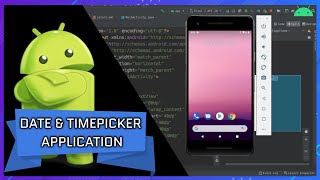 HindiDate and Time Picker  Android App Development For Beginners 2020 Edition [upl. by Zachariah316]