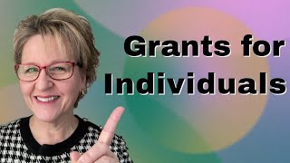 How to Find Grants for Individuals Tutorial and Links [upl. by Votaw]