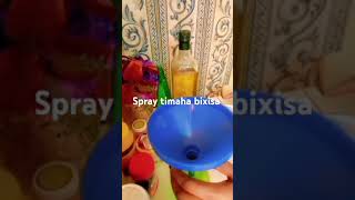 Spray timaha bixisa [upl. by Nahshon]