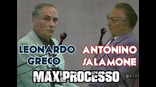 Leonardo Greco e Antonino Salamone Video inedito Maxiprocesso a cosa nostra 1986 [upl. by Vin]