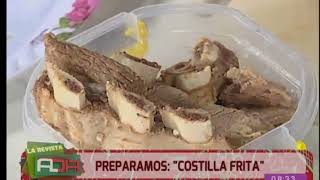 Preparamos una deliciosa quotcostilla fritaquot [upl. by Roinuj]