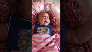 Padukundham ani ledhu epudu epudupena😭cute🥰funny babycryingtrendingviraltodayshorts [upl. by Sutniuq]