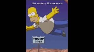 Los Simpsons predijeron las 3 candidaturas de Donald Trump  uselection kamalaharris trump [upl. by Pauli]