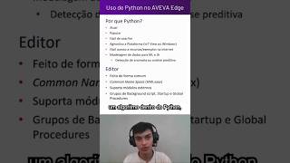 Algoritmos em Python  AVEVA Edge 2023 R2 industria aveva scada python programação [upl. by Sinclare]