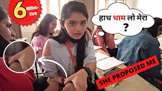 PROPOSE KAR DIYA 😳😳 parul university  VLOG 143 [upl. by Kiryt403]