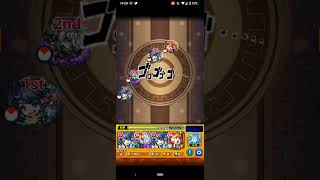 【栄冠の闘技場】61 火闘の凶少女 クリア【モンスト】 [upl. by Enaj]