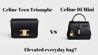 VCR Celine Teen Triomphe vs Celine 16 mini  Anesu Sagonda [upl. by Yumuk]