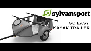 Sylvansport Go Easy Kayak Trailer [upl. by Seaddon58]