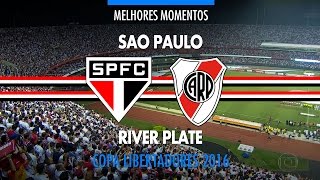 Melhores Momentos  São Paulo 2 x 1 River PlateARG  Libertadores  13042016 [upl. by Akamaozu855]