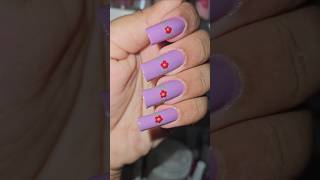 Easy with floral nail art design 💅🏽 naildesign2024 nailart2024 shortsvídeo youtubeshorts [upl. by Revert]