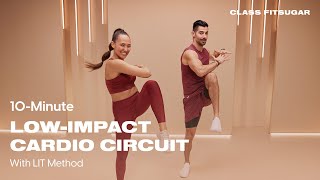 10Minute LowImpact Cardio Circuit With LIT Method  POPSUGAR FITNESS [upl. by Ahseenyt349]