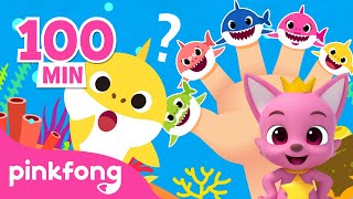 Shark Finger Family and Where is Daddy Shark  Best Compilation  Rhymes for Kids  Pinkfong Songs [upl. by Norm906]