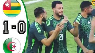 TOGO 🇹🇬 VS ALGERIA 🇩🇿 AFCON 2025 MOROCCO QUALIFIERS  2425  FULL MATCH HIGHLIGHTS [upl. by Ailis]