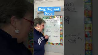 Pronunciation of Dog Dug and Doug pronunciation English practiceenglish speakenglish dog [upl. by Wixted]