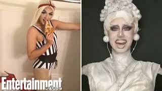 RuPaul’s Drag Race Season 14 Cast React To Their First Drag Photos  Entertainment Weekly [upl. by Ketchan]